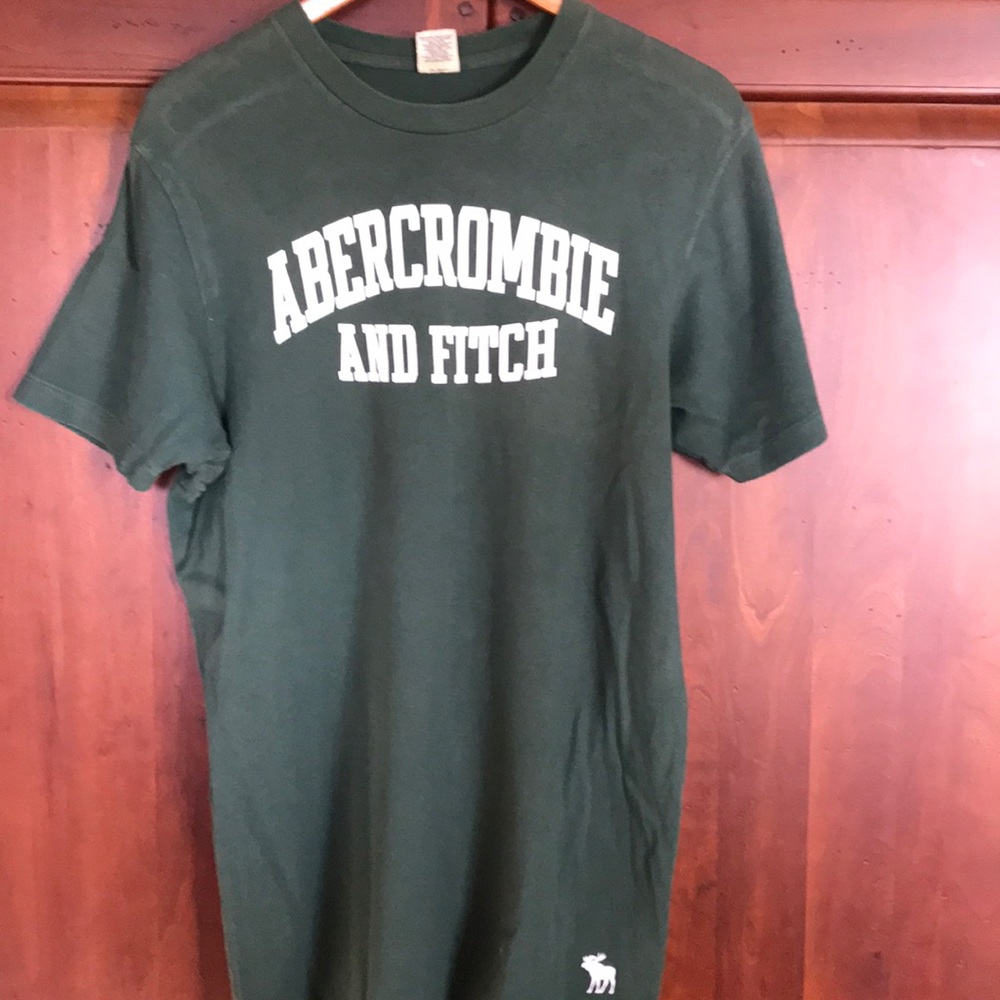 Men’s Abercrombie and Fitch S/S green tee in XXL